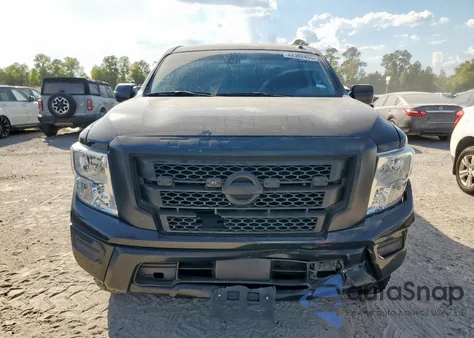 2020 Nissan Titan S из США, поврежденный, VIN 1N6AA1EE0LN503639